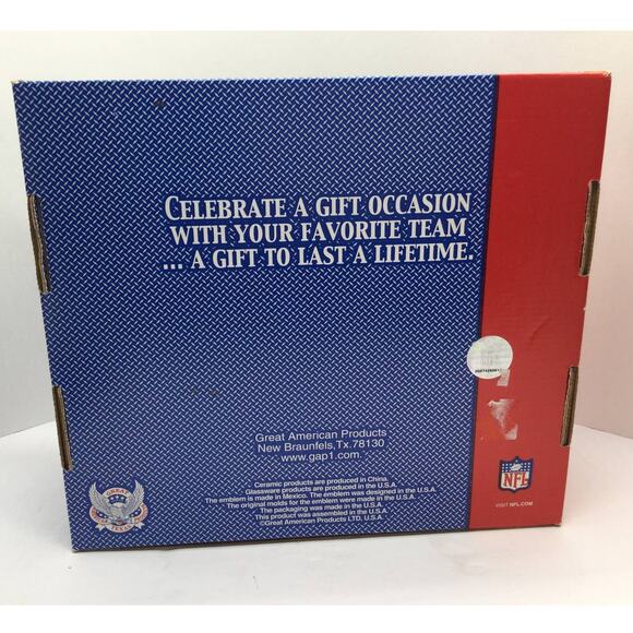 Officially Licensed NFL Jaguars Collectible Drinkware Set of 2 in Box - Picture 2 of 5